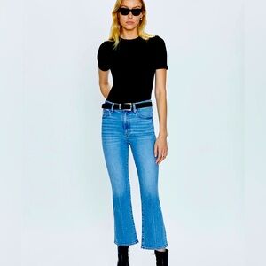 Pistola NWT Lennon High-Rise Crop Boot Cut Jean: Derby Sz 31